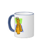 Sleeveless dress mugs