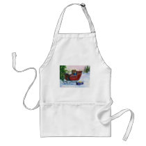 Sleigh ACEO Apron