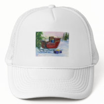 Sleigh ACEO Hat