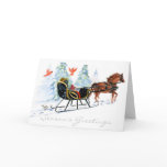 sleigh ride cards