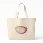 Slice of shallot tote bag