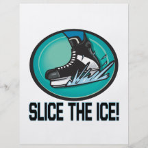 Slice The Ice Flyer Design
