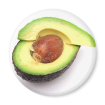 Sliced Avocado Magnet