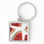Slices of Watermelon Key Chain
