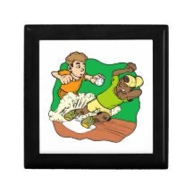 slide into the base jewelry box