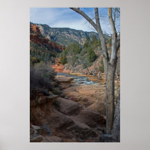 Slide Rock in Sedona, AZ 3565 Poster
