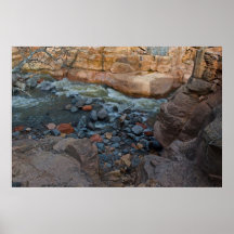 Slide Rock in Sedona, AZ 3624 Poster