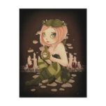 Slightly Toxic - Poison Fairy post card postcards
