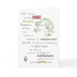 SLIMY MONSTER birthday Boynton cards