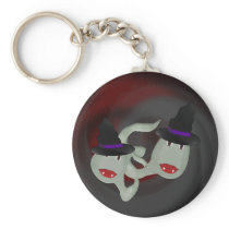 Slimy Things Halloween Keychain