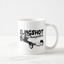 slingshot dragster vintage drag racing coffee mugs