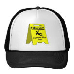 SLIPPERY WHEN WET TRUCKER HATS