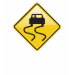 Slippery When Wet... t-shirts