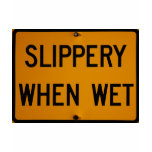 Slippery When Wet t-shirts