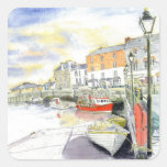 'Slipway' Square Sticker