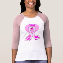 Sliss-Ladies 3/4 Sleeve Raglan ( Shirt