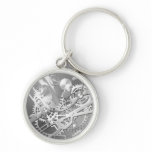 sliver steampunk watch gears keychains