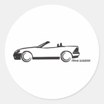 SLK Top Down Stickers