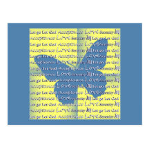 Slogan Butterfly Post Cards