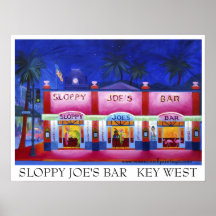 Sloppy Joe's Bar, Key West Print