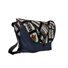 Slot Machine Reels Messenger Bag