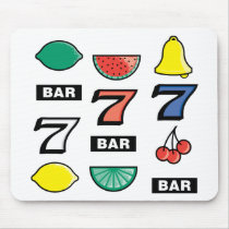 Slot Machine Slots Fruits - Play To Win Charms mousepads