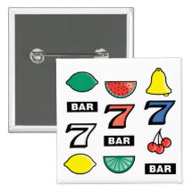 Slot Machine Slots Fruits - Play To Win Charms Pin