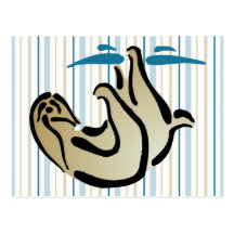 Sloth 2 post cards