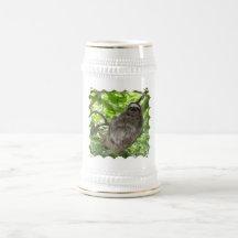 Sloth in Tree Beer Stein Coffee Mug