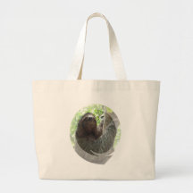 Sloth Photo Design Canvas Bag