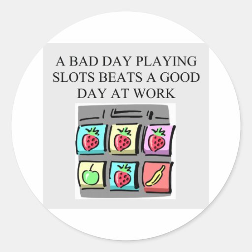 slots player casino gambler stickers