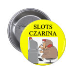 SLOTS pplayer joke Pinback Button