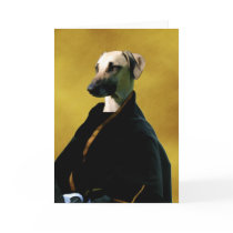 Sloughi Greeting Card Nobility Dogs Gift