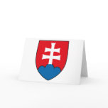 Slovakia Coat of Arms Greeting Card