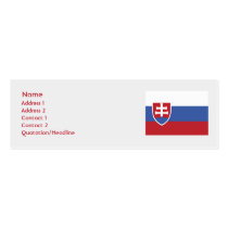 Slovakia - Skinny business cards