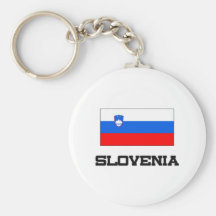 Slovenia Flag Keychain