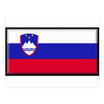Slovenia Flag Post Cards