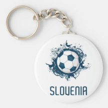 Slovenia Football Keychains