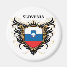Slovenia [personalise] fridge magnet
