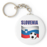 slovenia soccer football  key chain