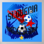Slovenia Soccer Poster