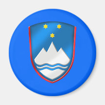 Slovenia Soccer Refrigerator Magnets