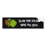 Slow And Steady Bumper Sticker bumper stickers