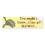 SLOW DOWN?