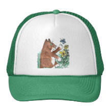 Slow Paws and Butterfly is Too Fast Mesh Hats