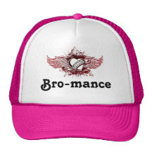 Slow-White logo, Bro-mance Trucker Hat