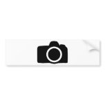 SLR Camera icon Bumper Stickers