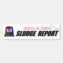 Sludge Report Bumper Sticker