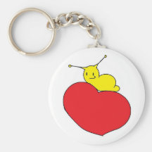 slug love keychain