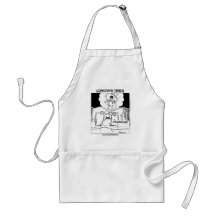 Slug Nightmares Funny Cartoon Gifts & Tees Aprons